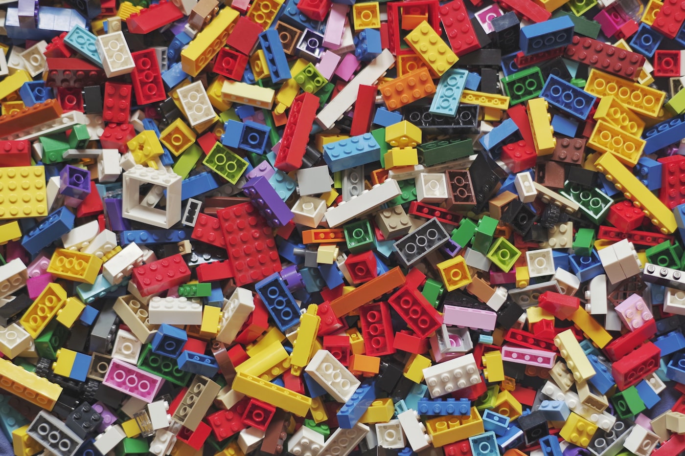 Briques LEGO colorées